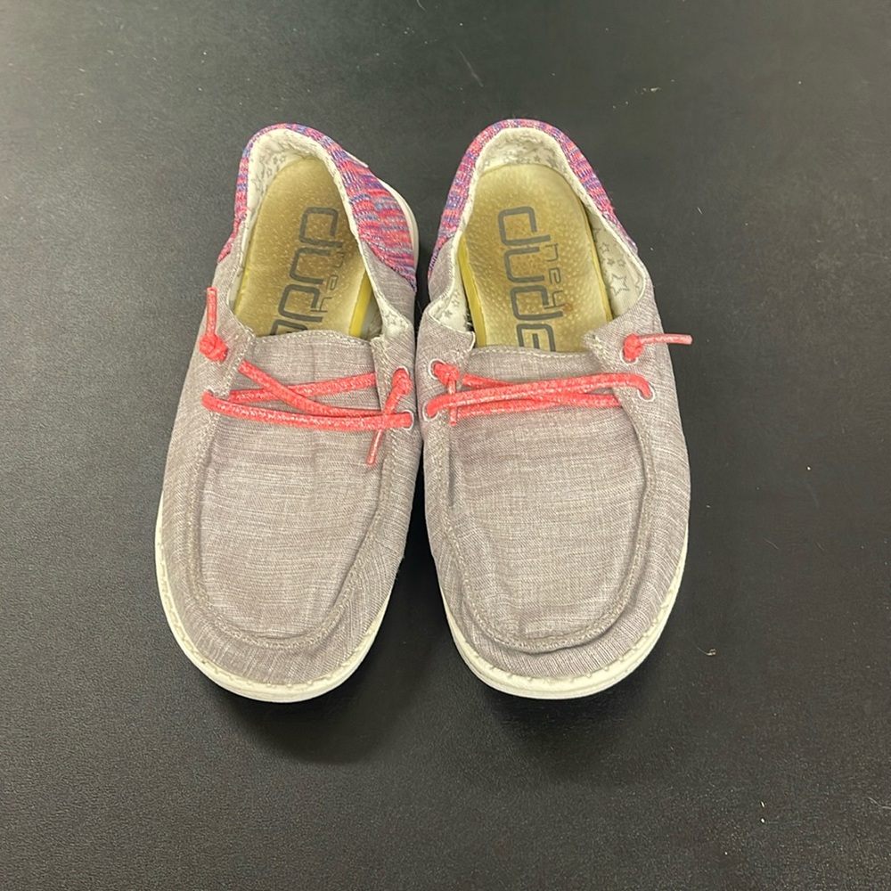 Girls hey dude shoes